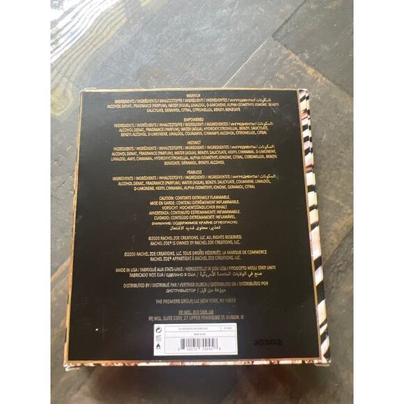 Rachel Zoe Mini Perfume Sample- Warrior, Empowered, Instinct & Fearless NEW - Picture 2 of 2